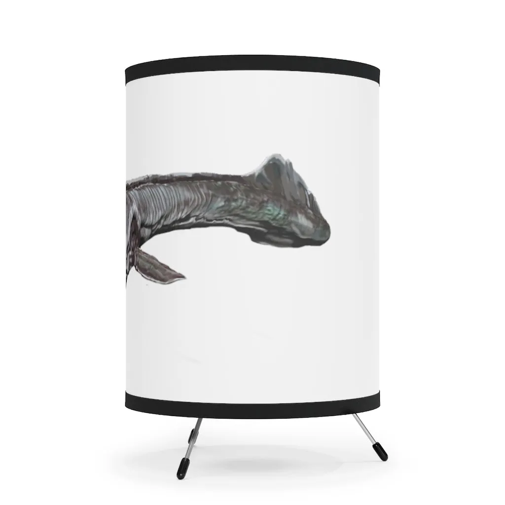 Dino Sea Creature Tripod Lamp with High-Res Printed Shade, US/CA plug