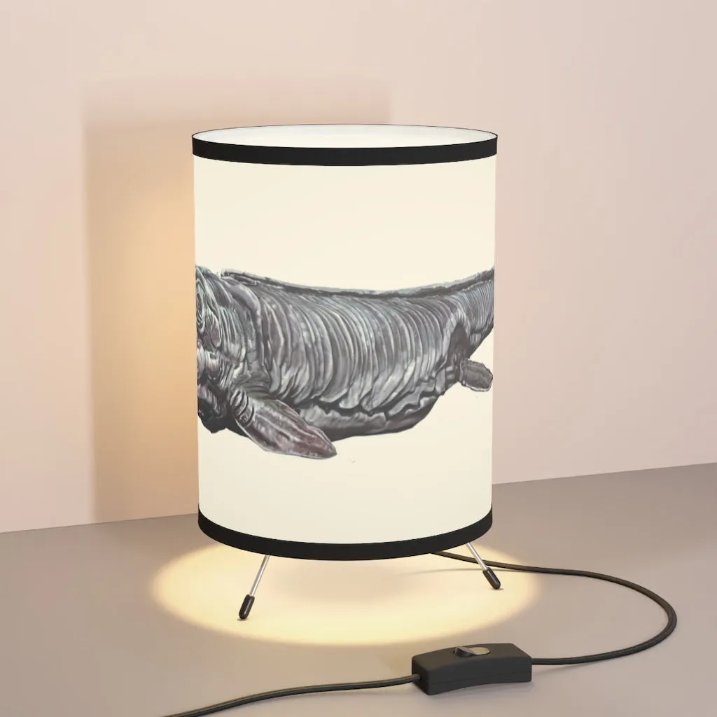 Dino Sea Creature Tripod Lamp with High-Res Printed Shade, US/CA plug