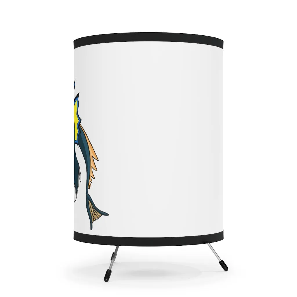 Doffis Tripod Lamp with High-Res Printed Shade, US/CA plug