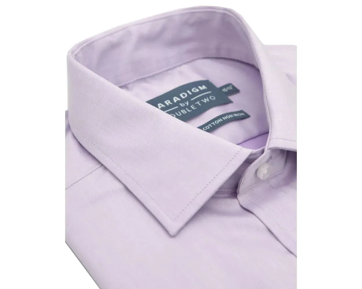 Double Two/Paradigm Men's Double Cuff Pure Cotton Non Iron Formal Shirts Size 14.5 - 23, 7 Colours