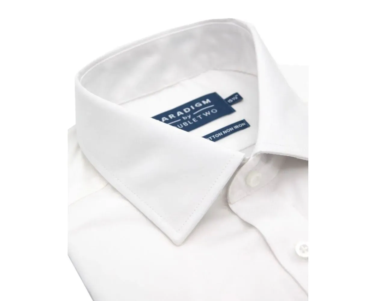 Double Two/Paradigm Men's Double Cuff Pure Cotton Non Iron Formal Shirts Size 14.5 - 23, 7 Colours
