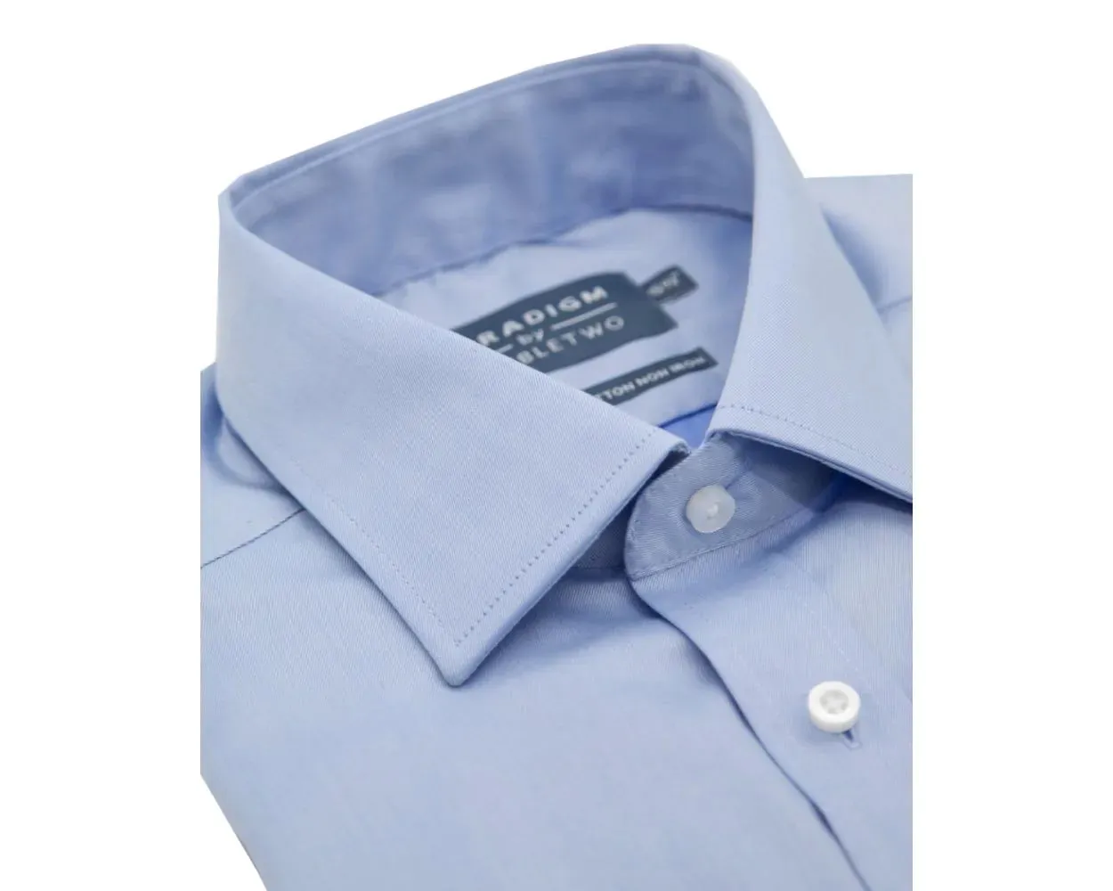 Double Two/Paradigm Men's Double Cuff Pure Cotton Non Iron Formal Shirts Size 14.5 - 23, 7 Colours