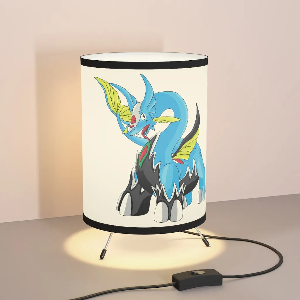 Dragigas Tripod Lamp with High-Res Printed Shade, US/CA plug