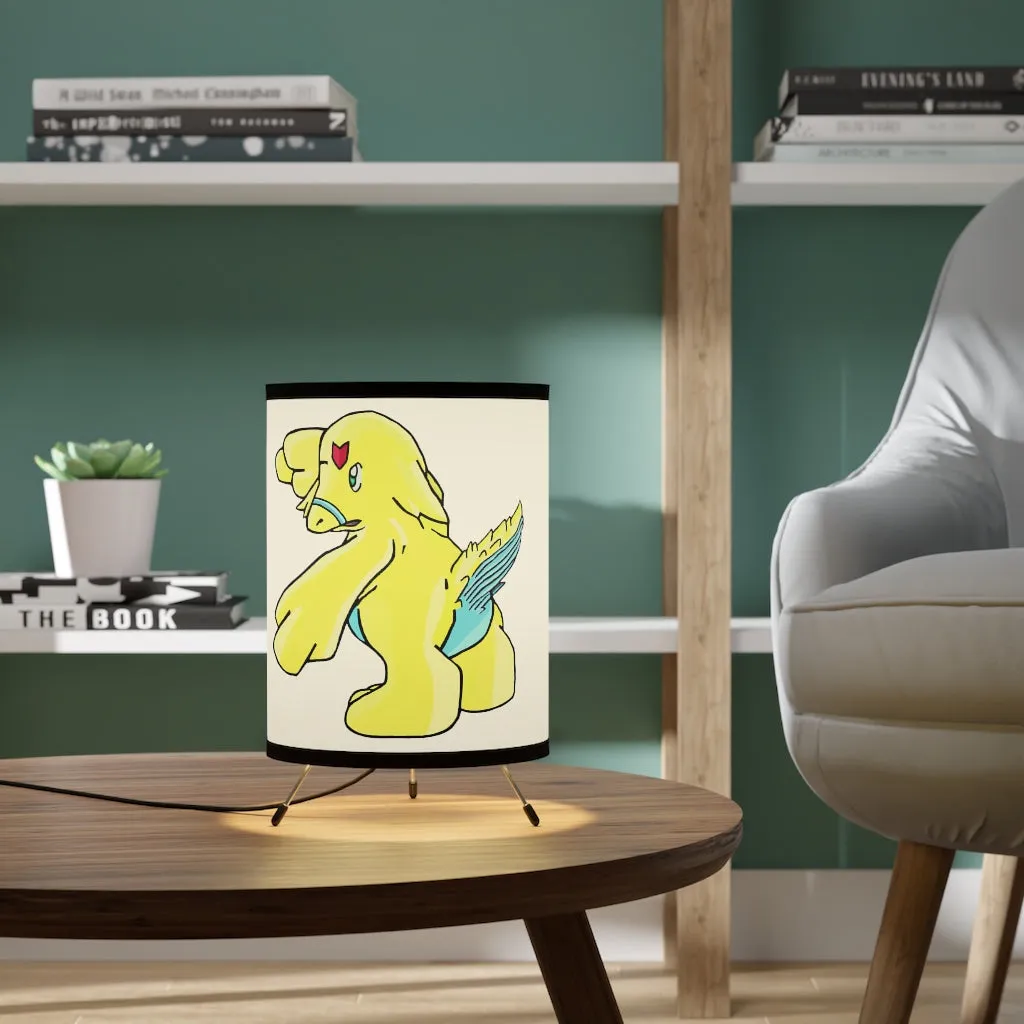 Ductil Tripod Lamp with High-Res Printed Shade, US/CA plug