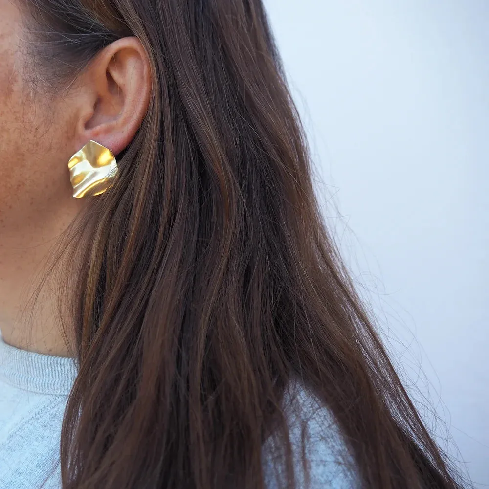 Earrings - Purl Statement Studs