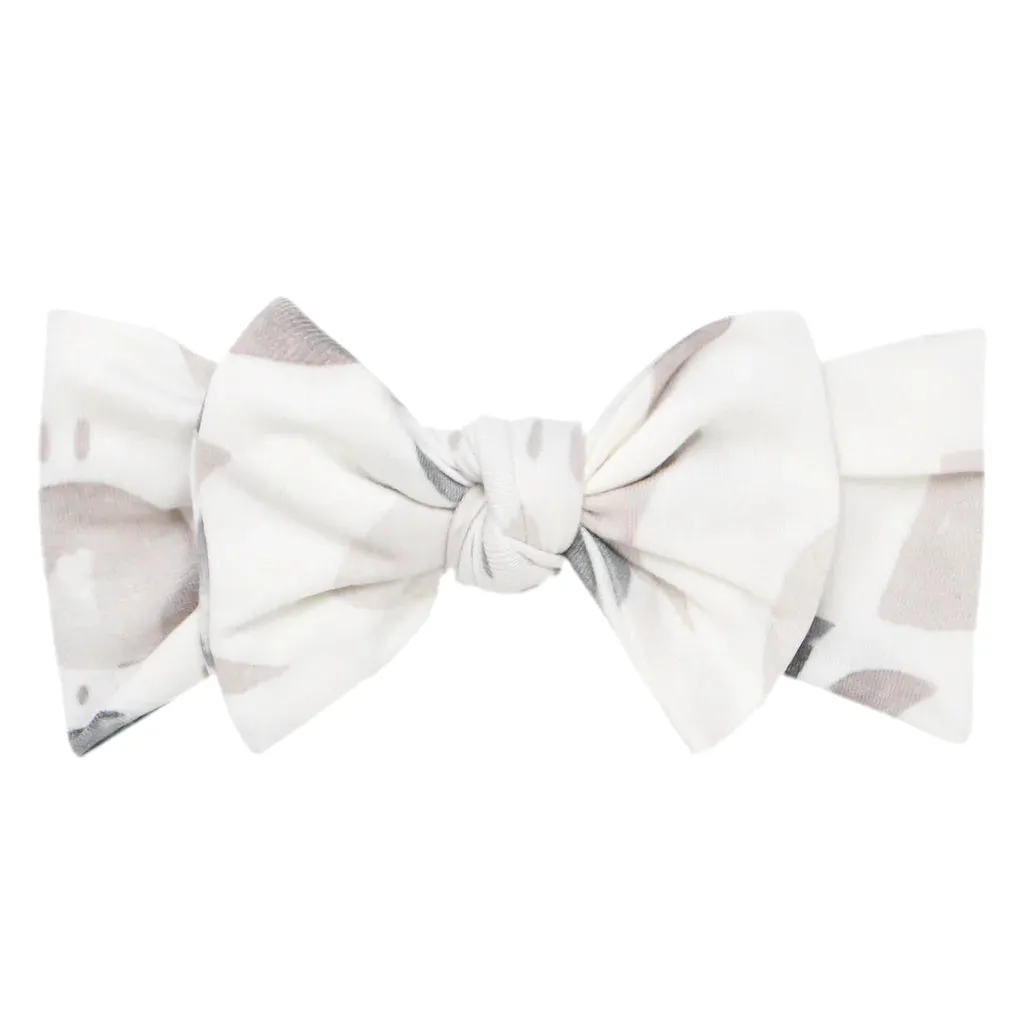 Eclipse Knit Headband Bow