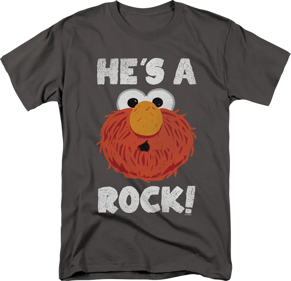 Elmo He's A Rock Sesame Street T-Shirt