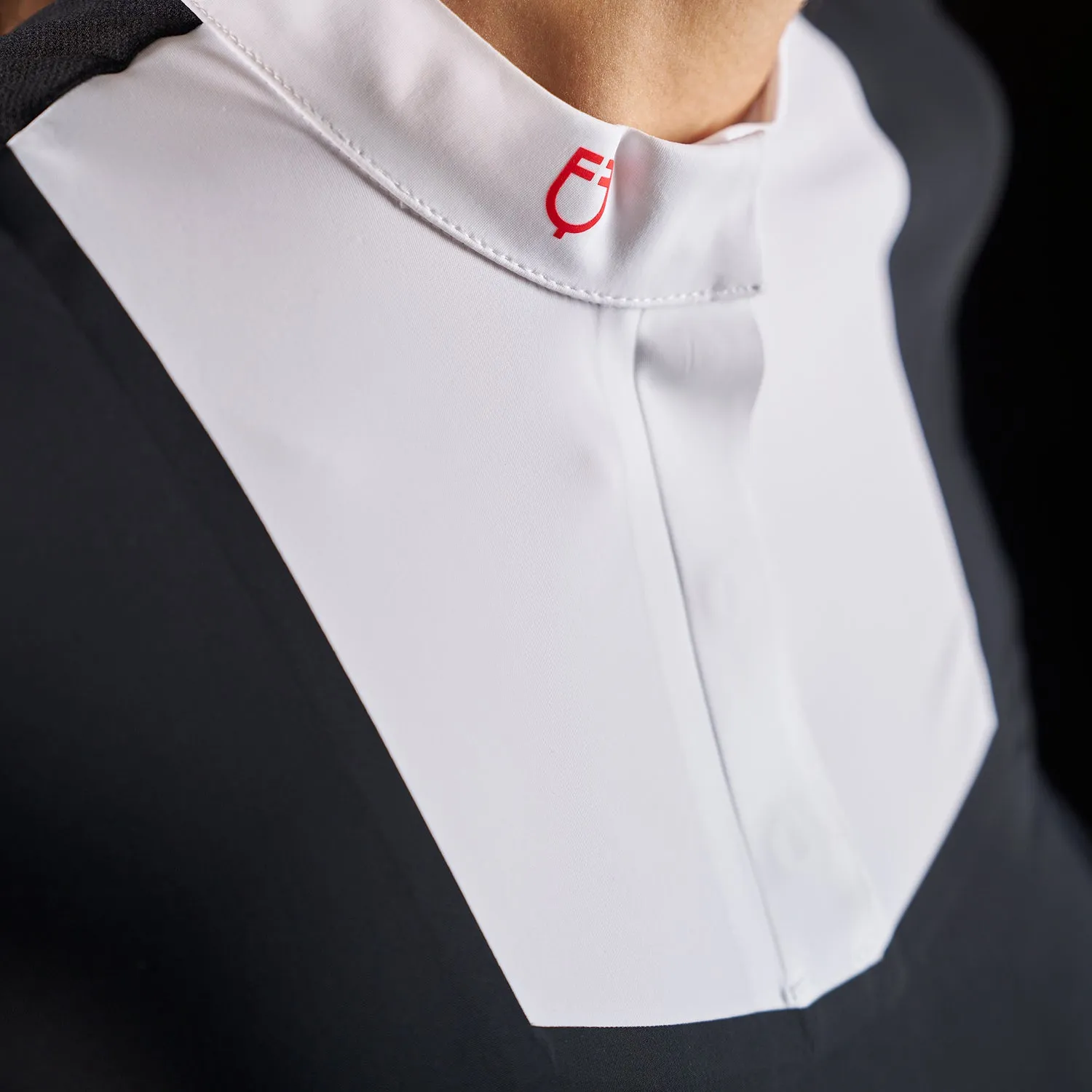 Equestro Ridertechnology Women's Competition Polo S/S with Buttons