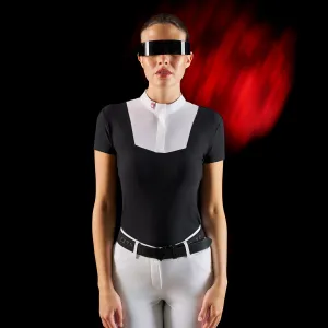 Equestro Ridertechnology Women's Competition Polo S/S with Buttons
