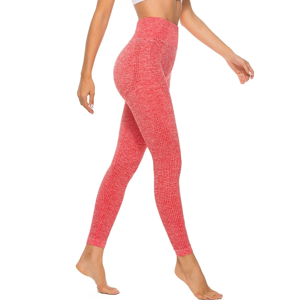 Essential Seamless Contour Leggings - Strawberry Pink