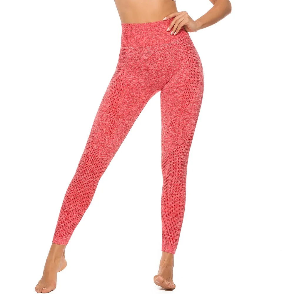 Essential Seamless Contour Leggings - Strawberry Pink
