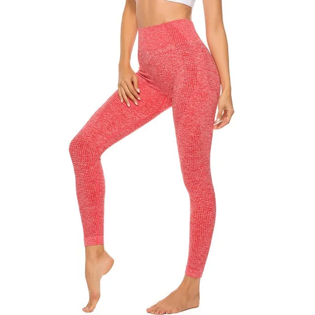 Essential Seamless Contour Leggings - Strawberry Pink