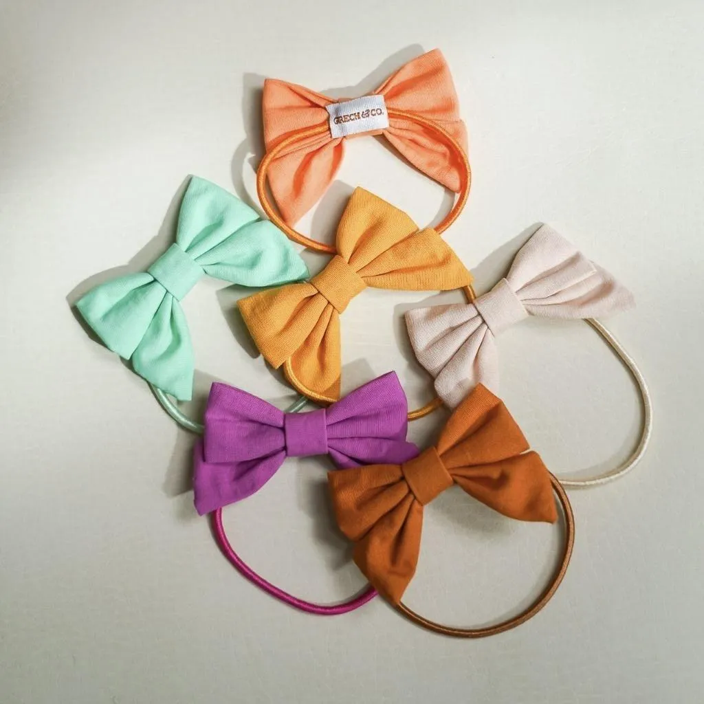 Fable Bow Ponies set of 4 - Blush Bloom, Cajun Blossom