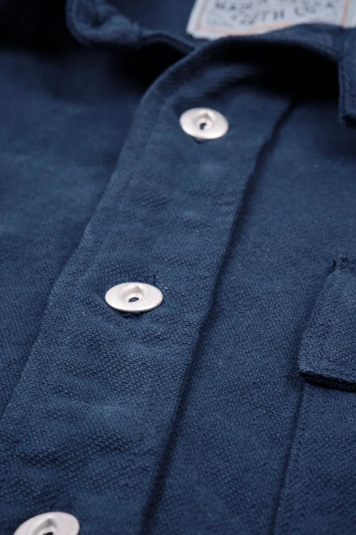 Freenote Cloth - Scout USA Shirt in Mineral Blue