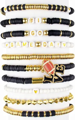 Friendship Bracelets Heishi Surfer Colorful Beaded Bracelet Set for Women Girls Rainbow Stretch Bracelets Outfits Jewelry Gifts