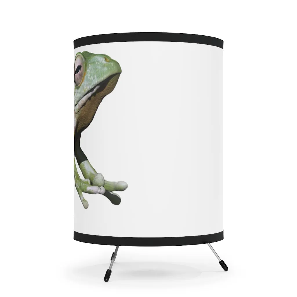 Frog Tripod Lamp with High-Res Printed Shade, US\CA plug