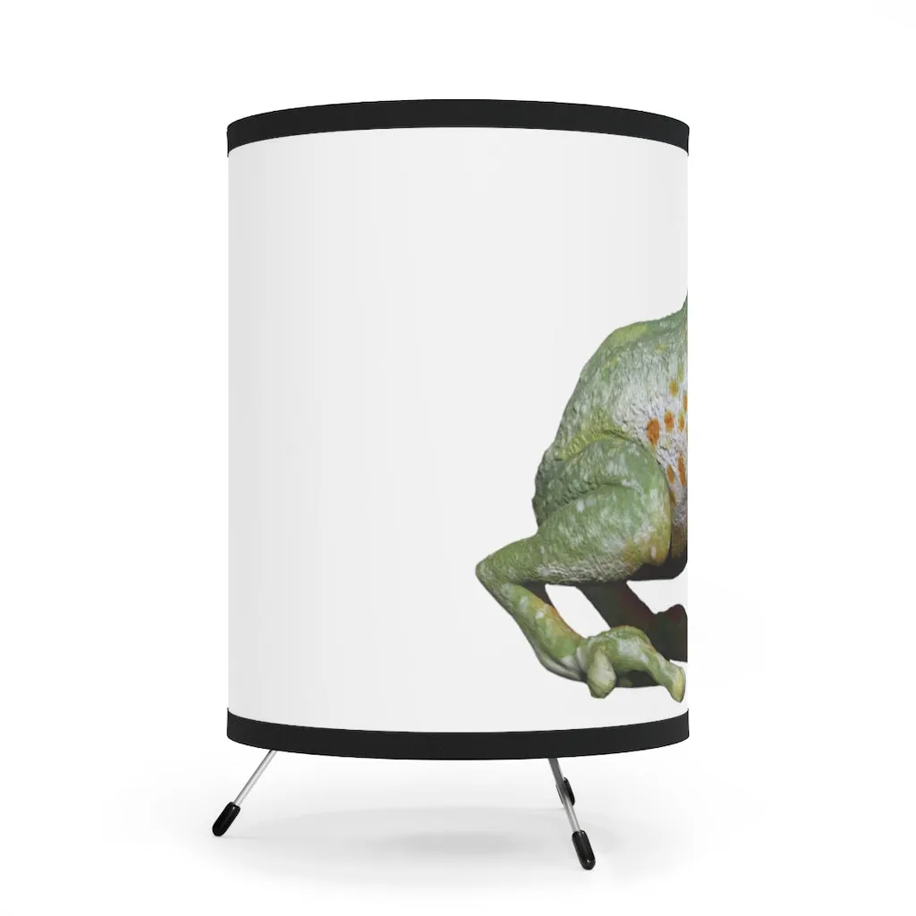 Frog Tripod Lamp with High-Res Printed Shade, US\CA plug