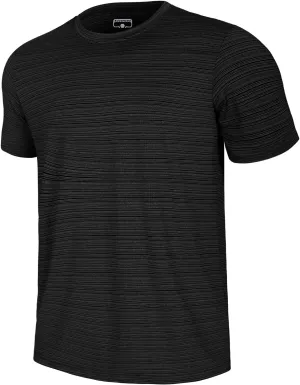 GEMYSE Men's Running Short Sleeve Shirt Sun Protection Quick Dry Moisture Wicking T-Shirts UPF 50  for Workout