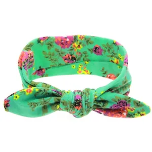 Girls Floral And Polka Dot Headbands