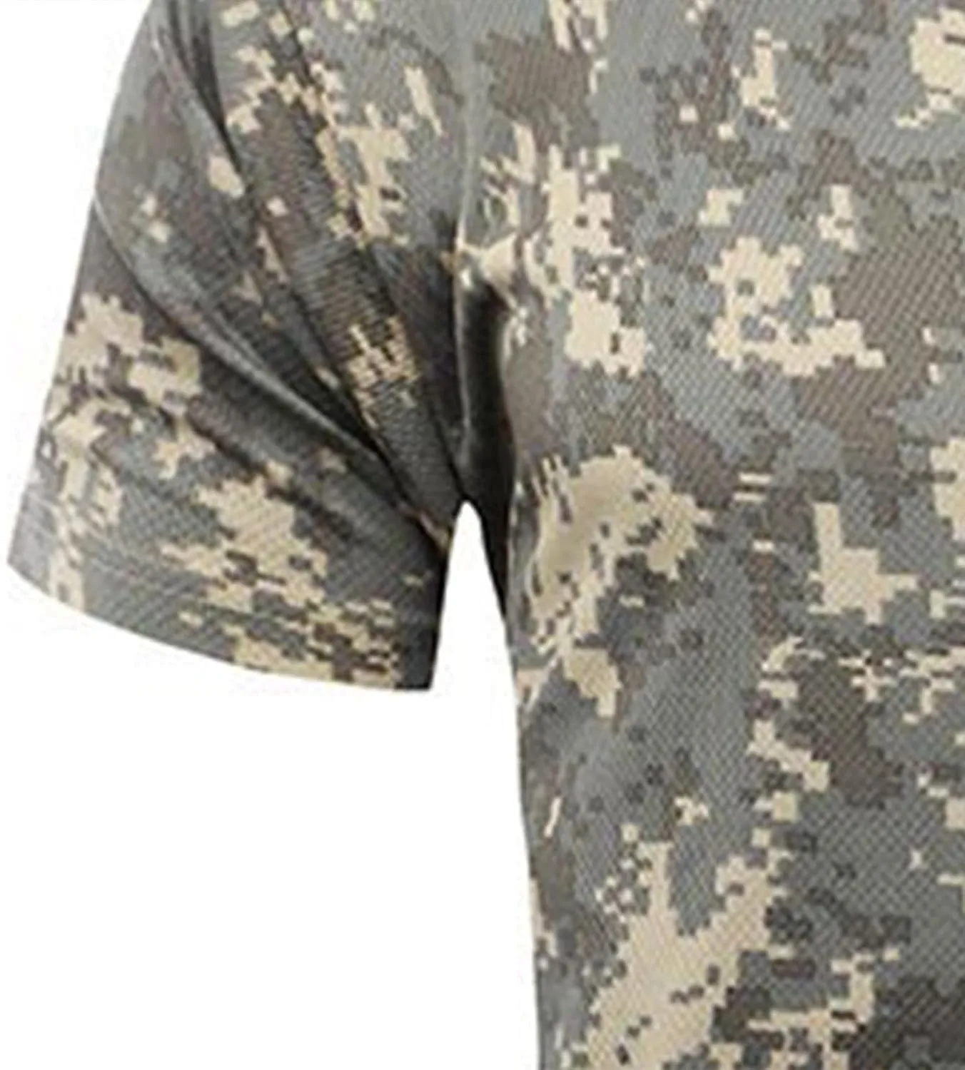 GOKKILRW Men's T Shirts Casual Camo Printed Lightweight Quick Dry Plus Size Crewneck Short Sleeve Military Hunting Tees