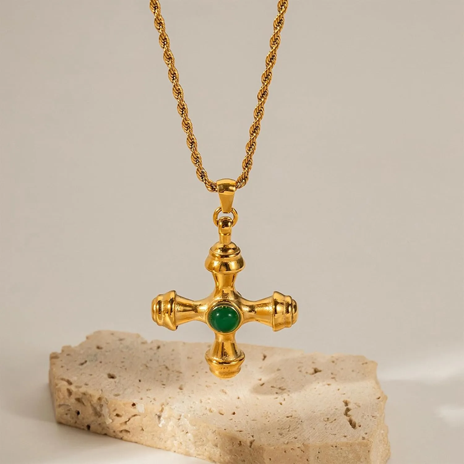 Gold Coin & Heart Pendant Necklaces for Women - Fashion Cross & Teardrop Designs
