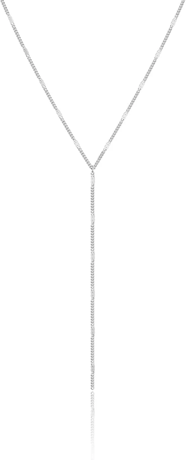 Gold Initial Necklaces for Women, Dainty 14K Gold Plated Layering Satellite Chain Necklace Personalized Cute A-Z Letter Name Pendant Necklace Gold Layered Necklaces for Women Jewelry Gift