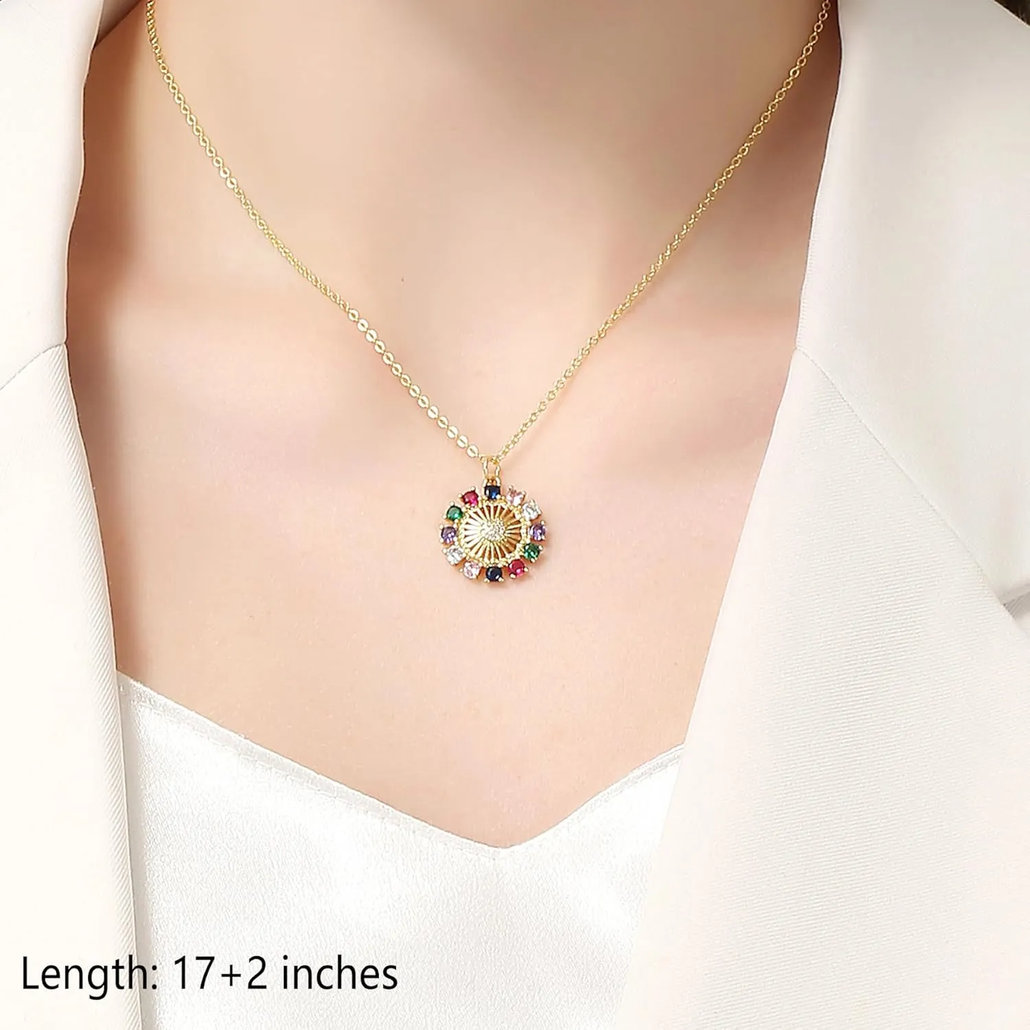 Gold Layered Necklaces for Women Dainty Layered Choker Necklace, Handmade 14K Real Gold Plated Y Pendant Necklace Multilayer Heart Necklace Adjustable Layering Pearls Purple Amethyst Choker Necklaces Jewelry Gift