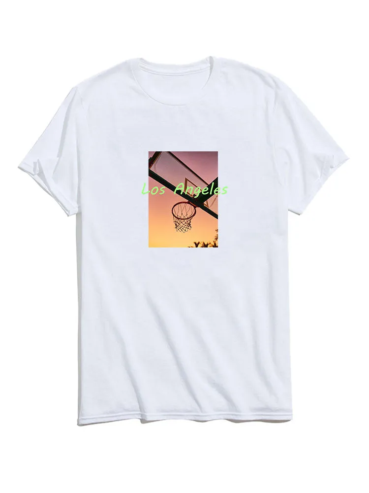 Graphic And Slogan Print T-Shirts