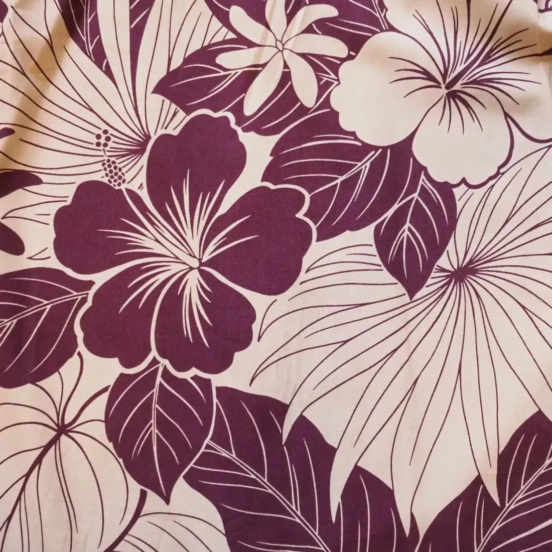 Haven Purple Hawaiian Cotton Shirt