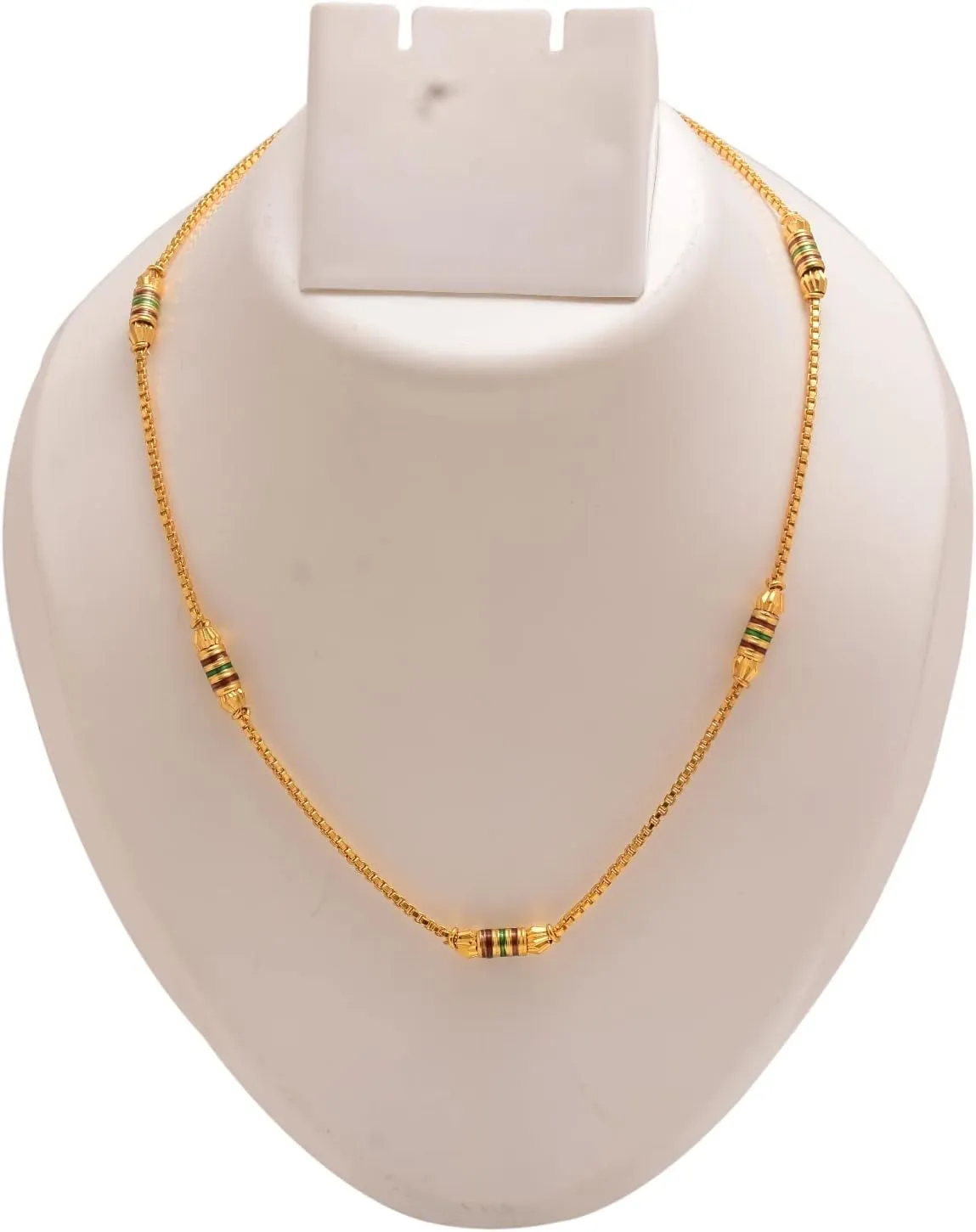 Jewar Mandi golden Chain Necklace for women and men