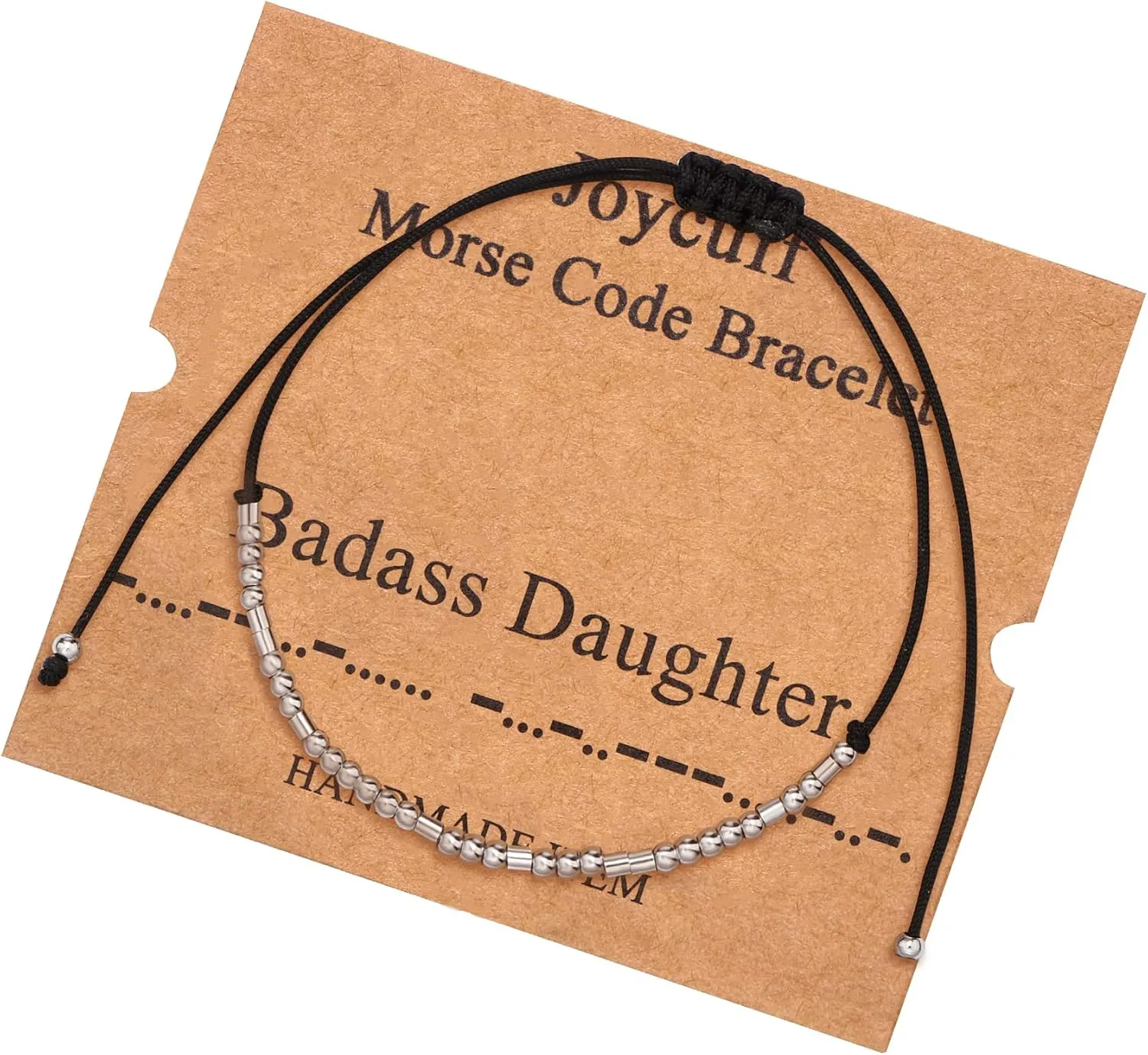 JoycuFF Morse Code Bracelets for Women Gifts for Women Birthday Christmas Gifts Women Gifts Bracelets for Women