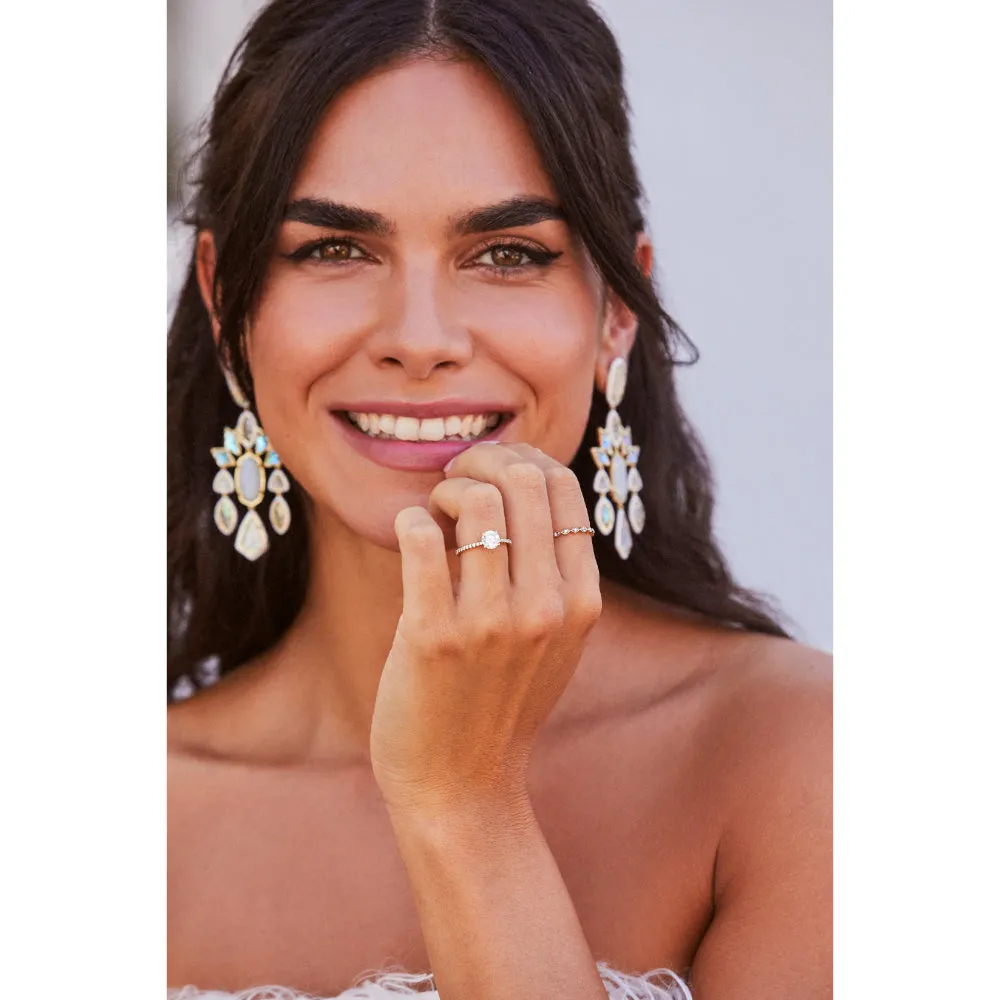 Kendra Scott Greta Gold Statement Earrings