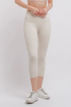 LAICA LUX Capri Leggings - Bone