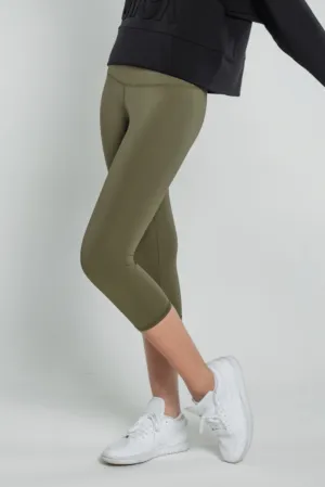 LAICA LUX Capri Leggings - Olive