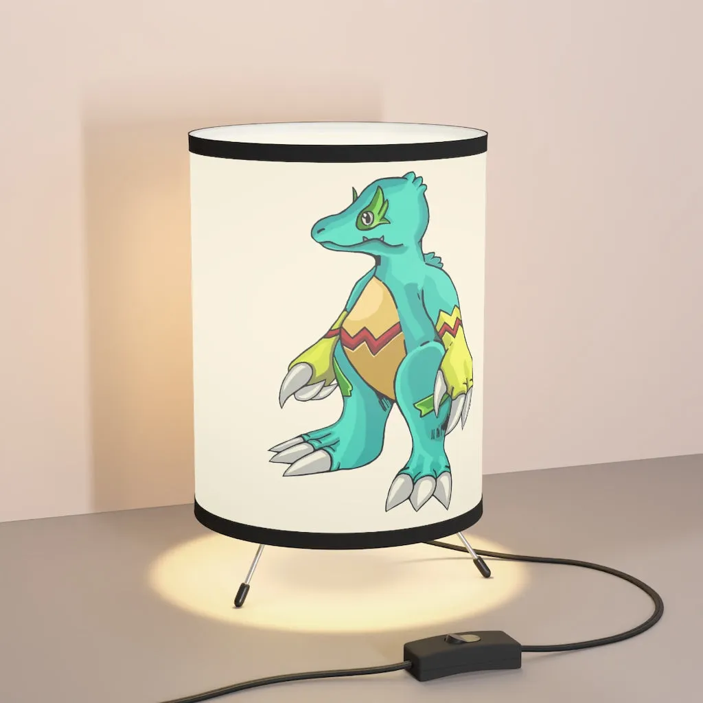 Laygoo Tripod Lamp with High-Res Printed Shade, US/CA plug