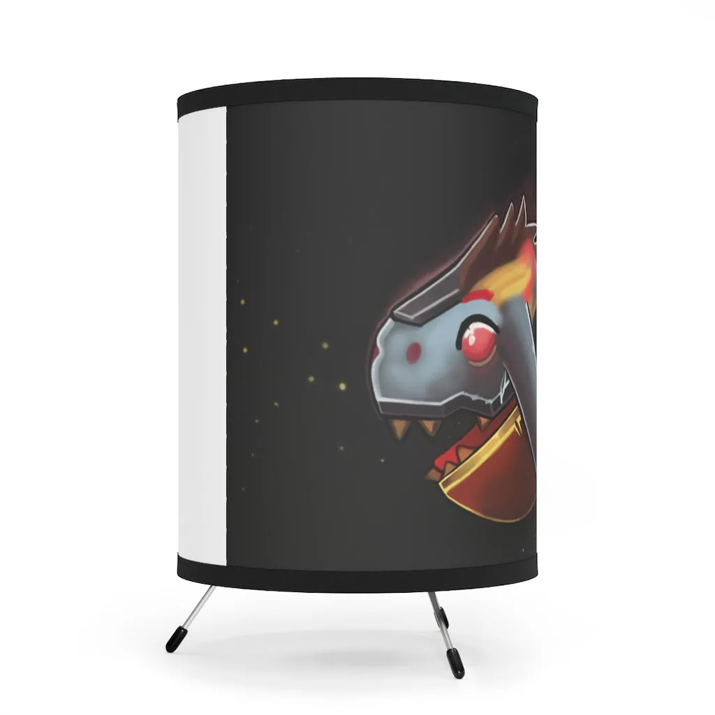 Mecha Whale Strider Tripod Lamp with High-Res Printed Shade, US/CA plug