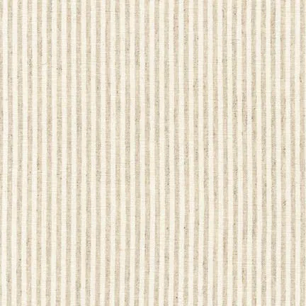 Men's Necktie / Natural Linen Stripe