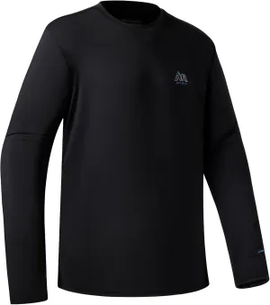 Mens UPF 50  Long Sleeve Performance T-Shirts Permanent UV Protective Quick Dry for Everyday Hiking Fishing Beach