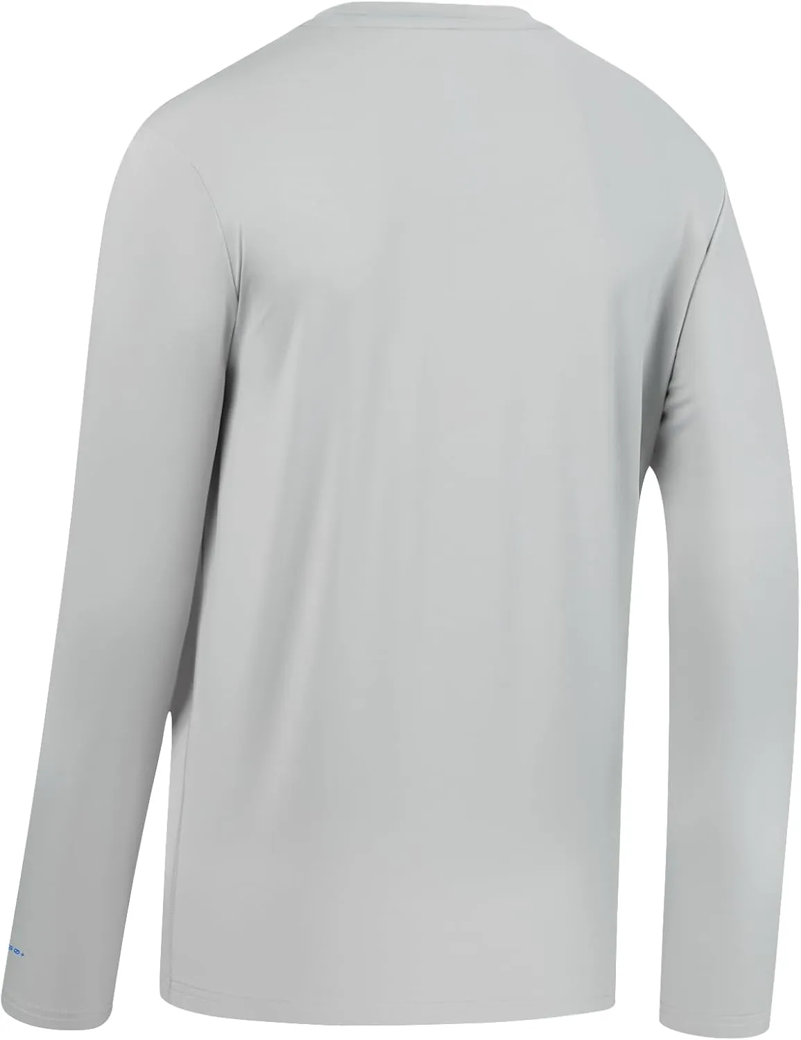 Mens UPF 50  Long Sleeve Performance T-Shirts Permanent UV Protective Quick Dry for Everyday Hiking Fishing Beach