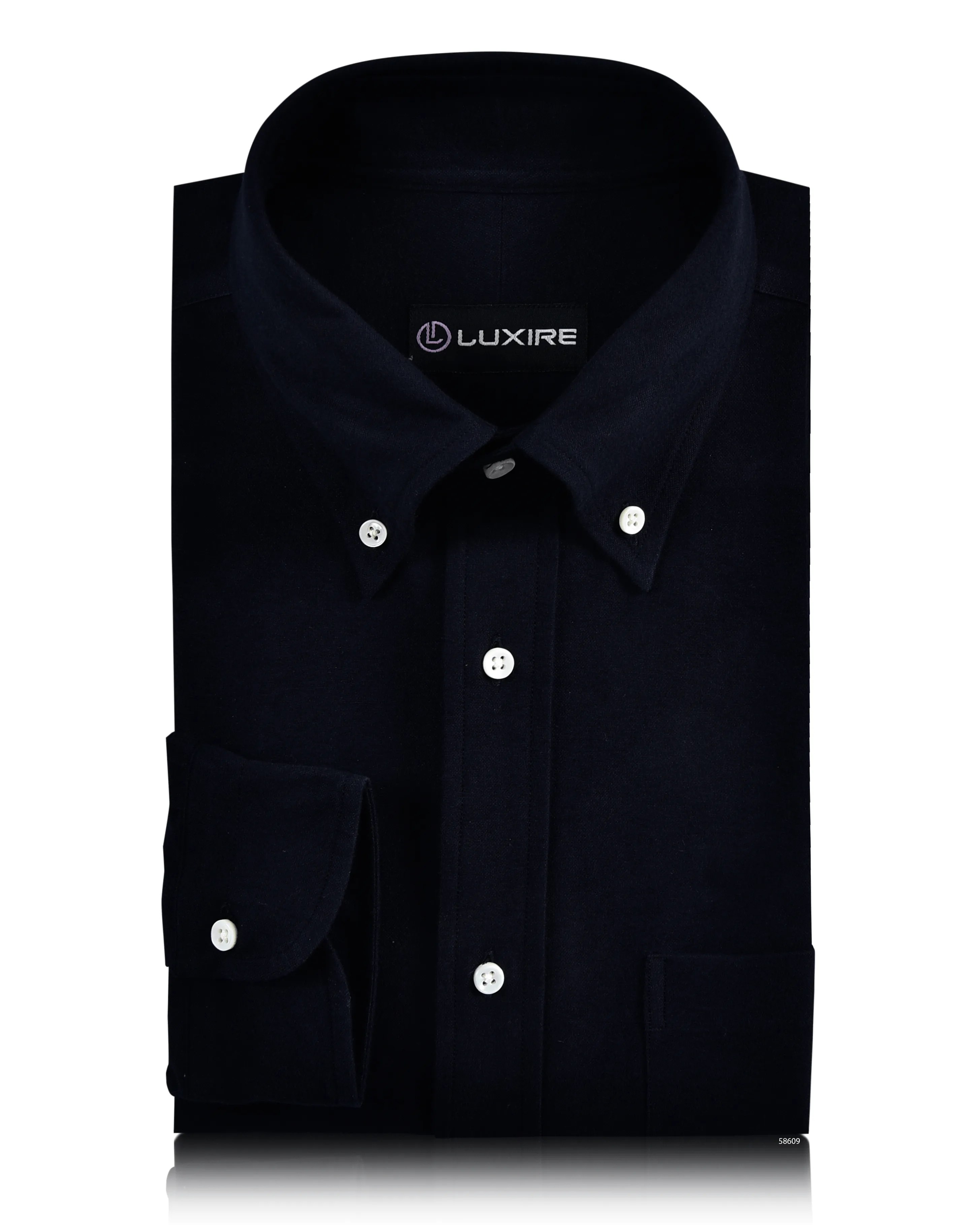 Mid Night Navy Oxford Shirt