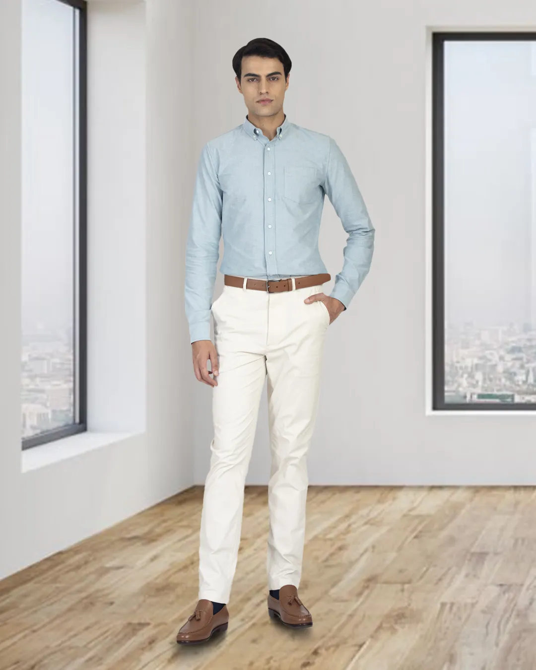 Mint Green Oxford Shirt
