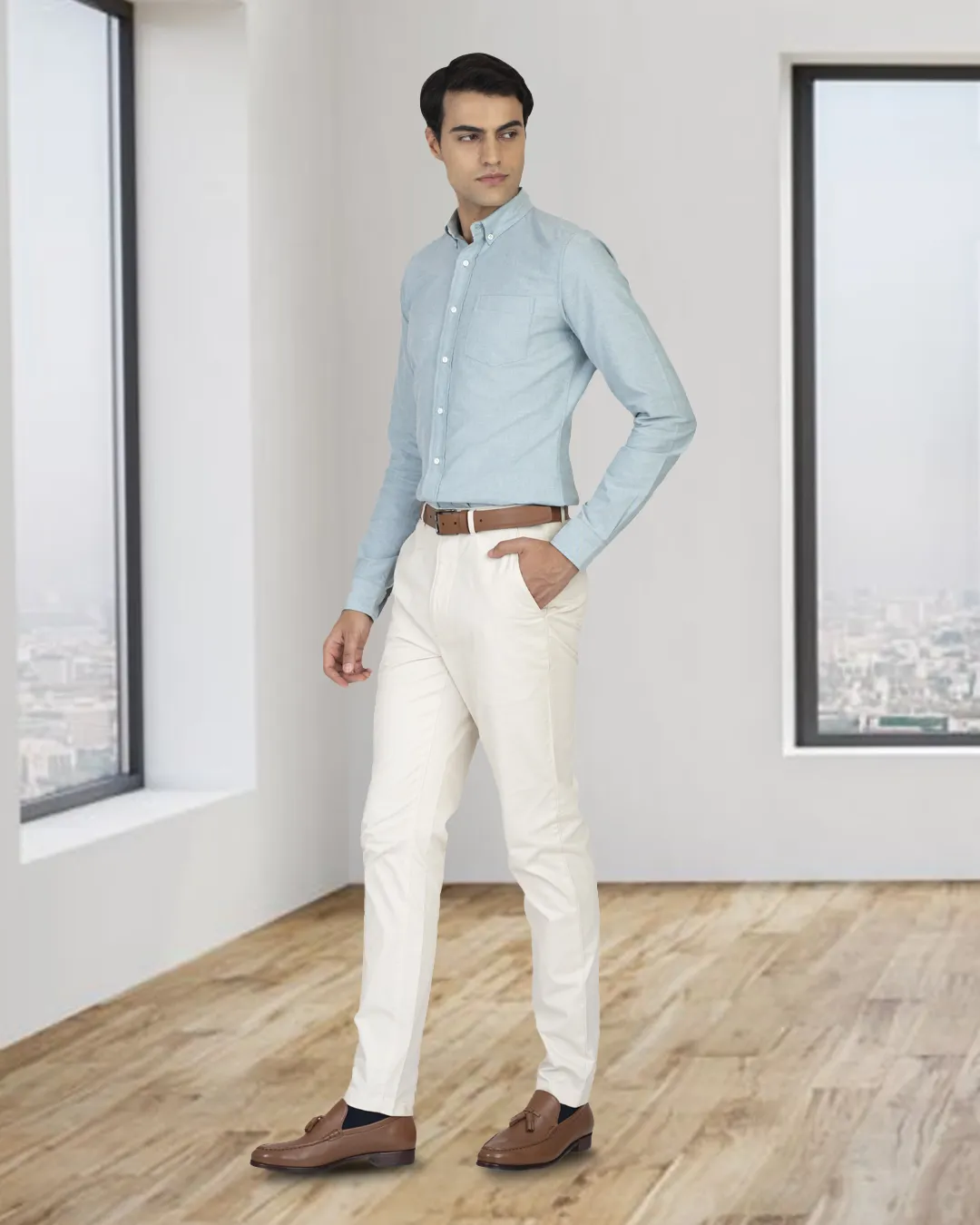 Mint Green Oxford Shirt