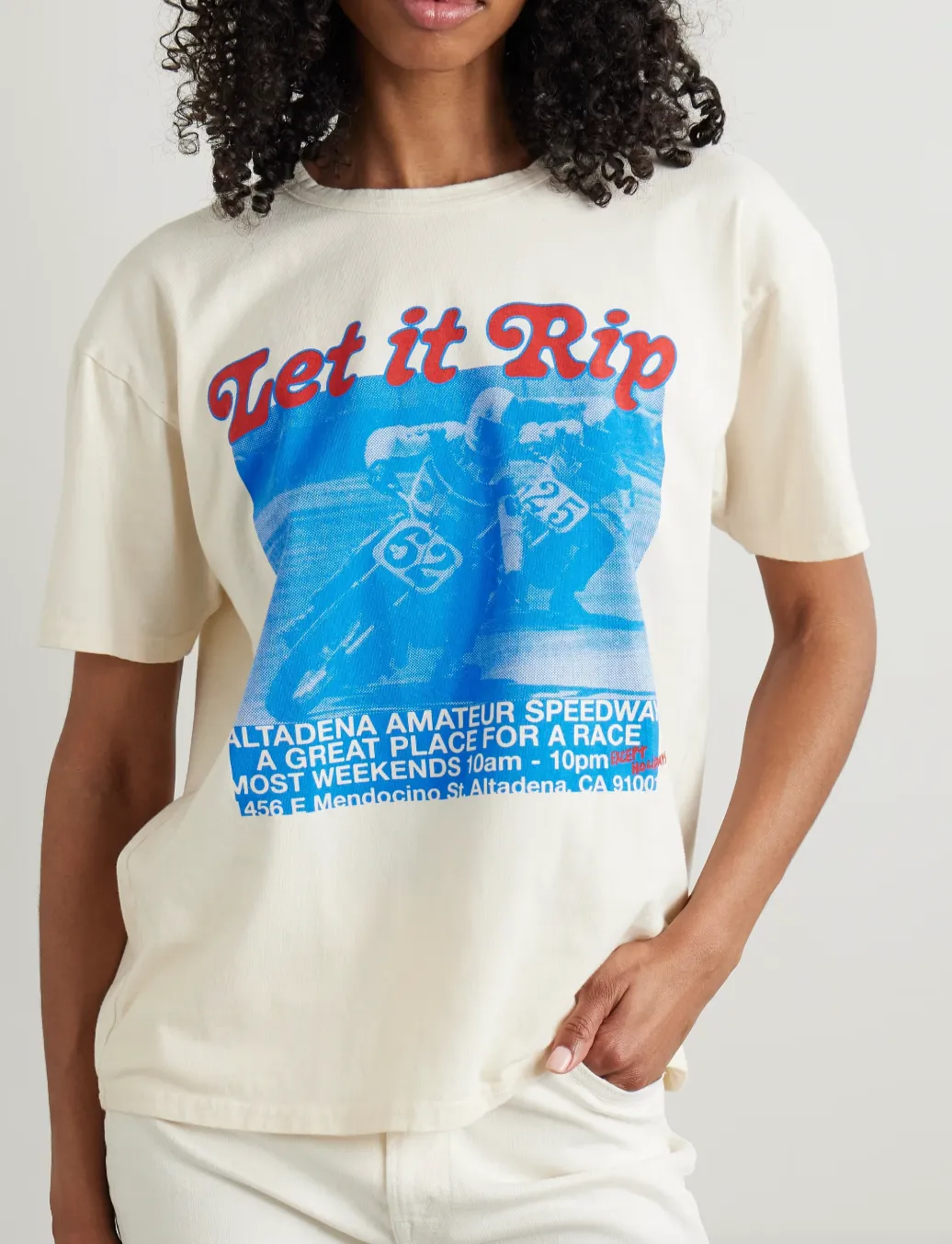 MOTHER DENIM THE SLEEP OVER TEE
