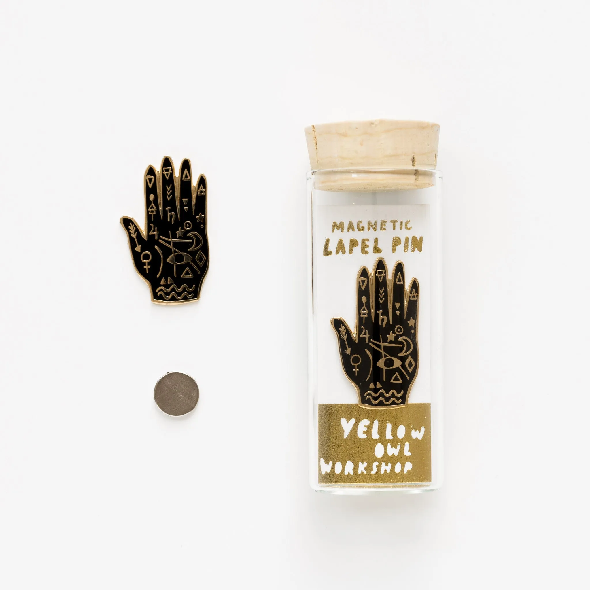 Mystic Hand Lapel Pin