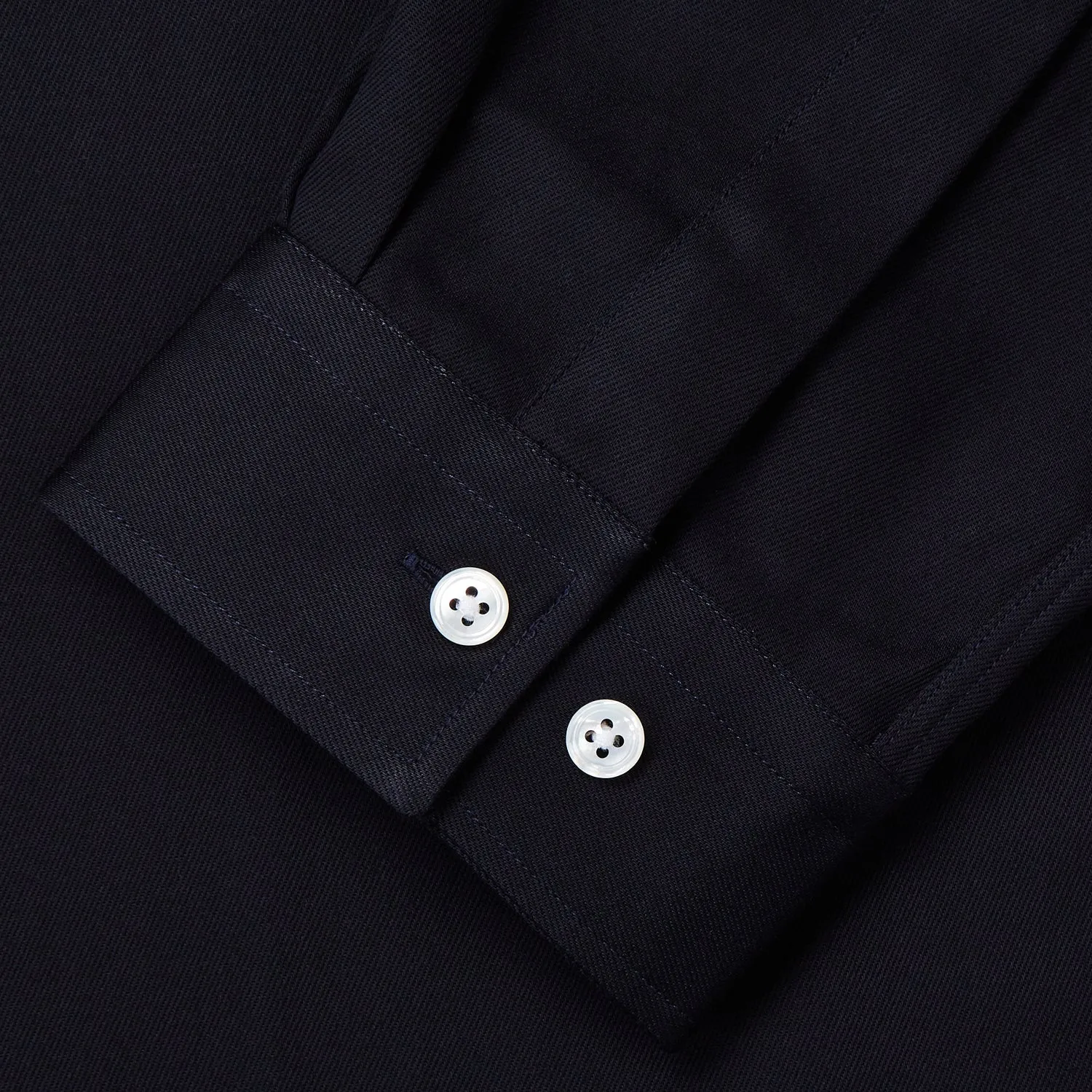 Navy Cotton Holiday Fit Winnington Shirt