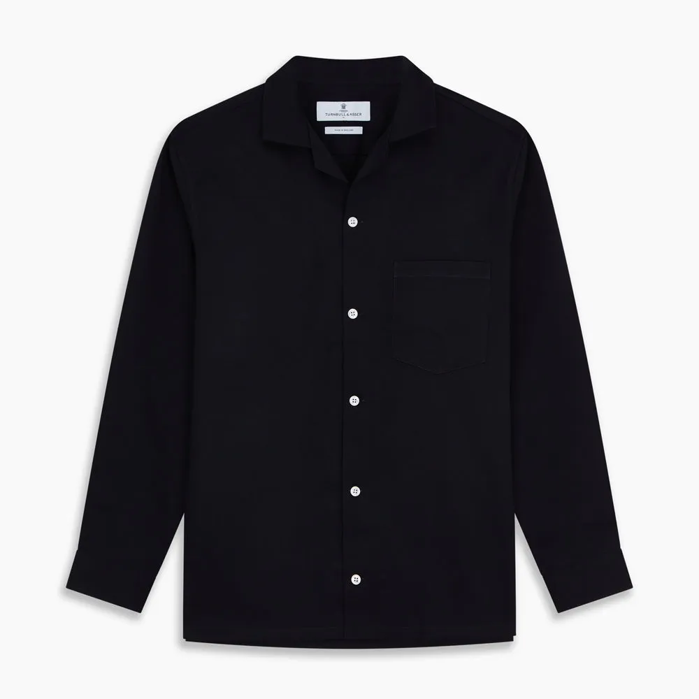 Navy Cotton Holiday Fit Winnington Shirt
