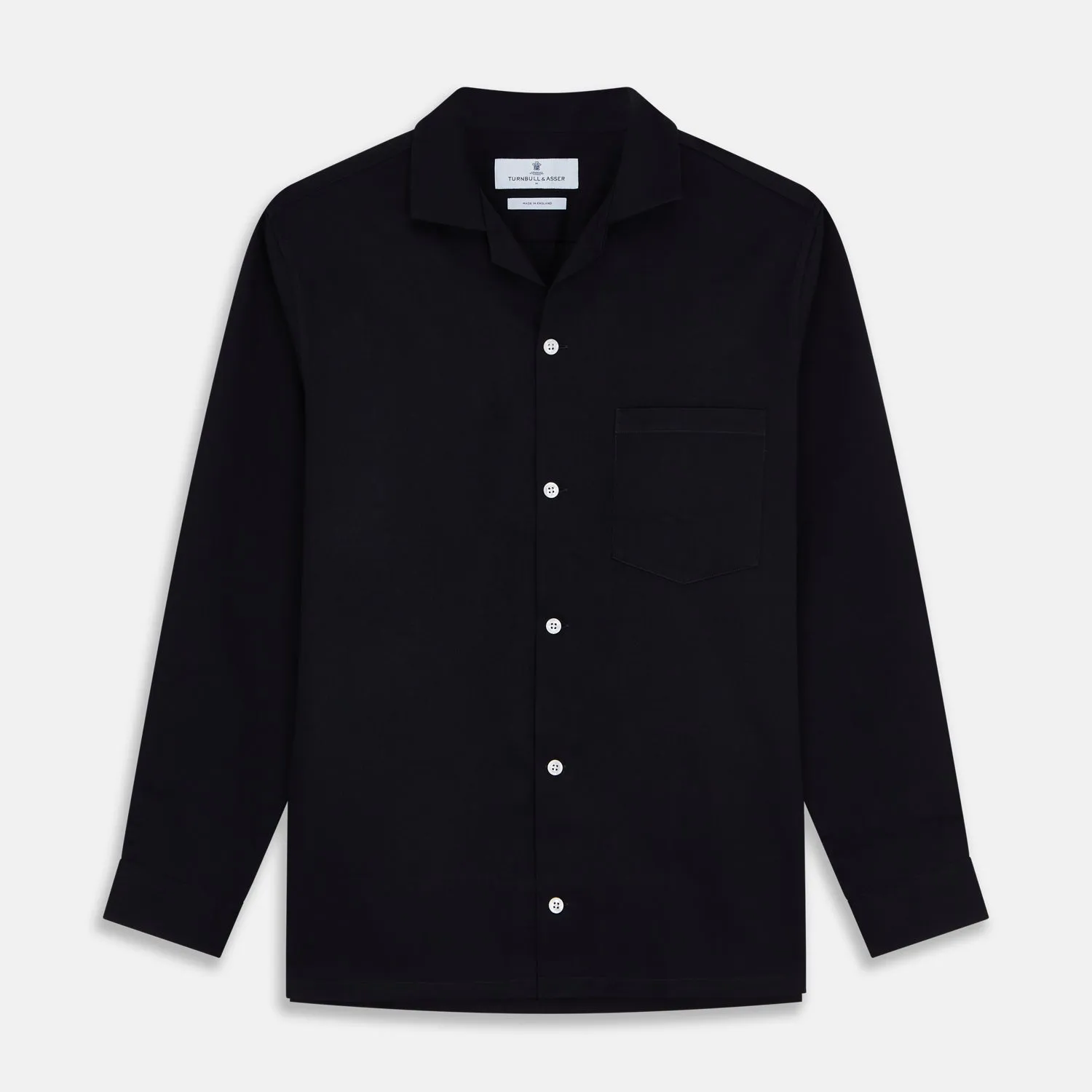 Navy Cotton Holiday Fit Winnington Shirt