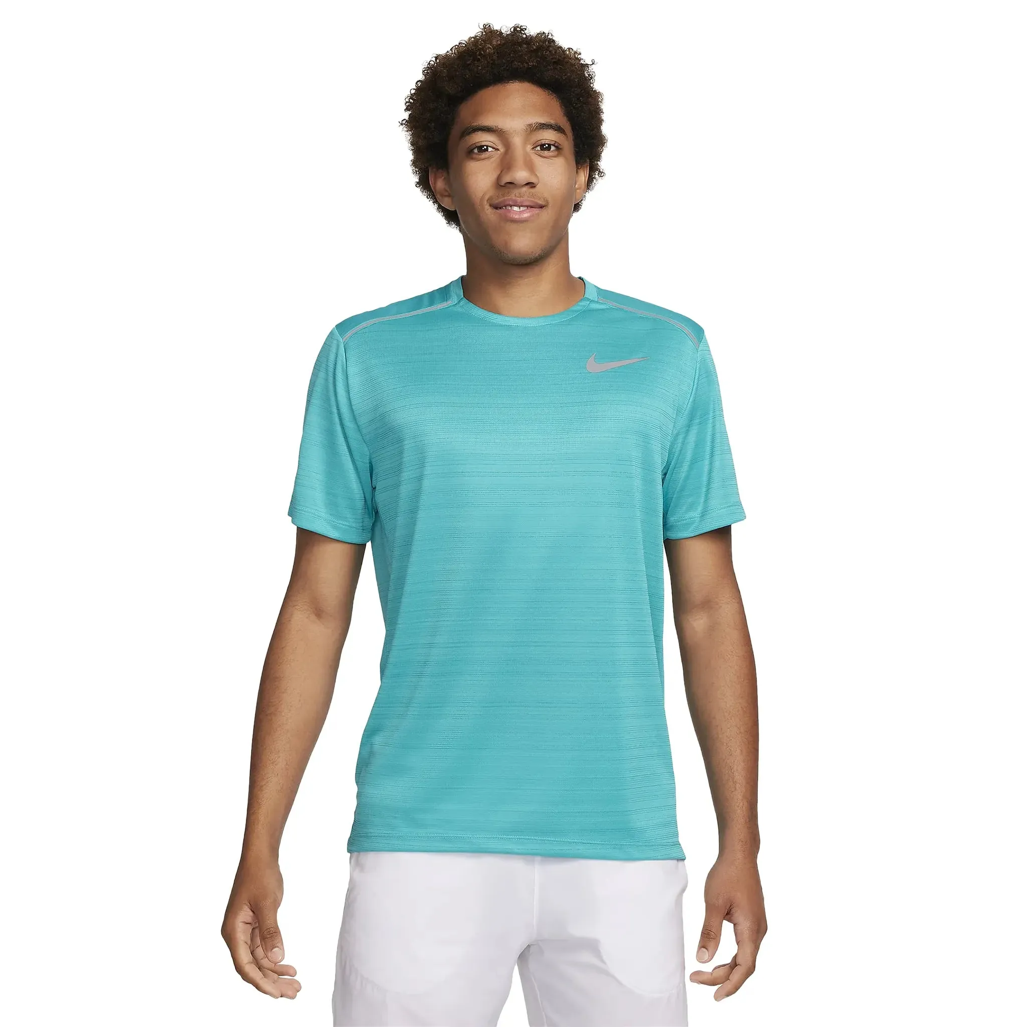 Nike Dri-FIT 1.0 University Blue Miler Running T Shirt