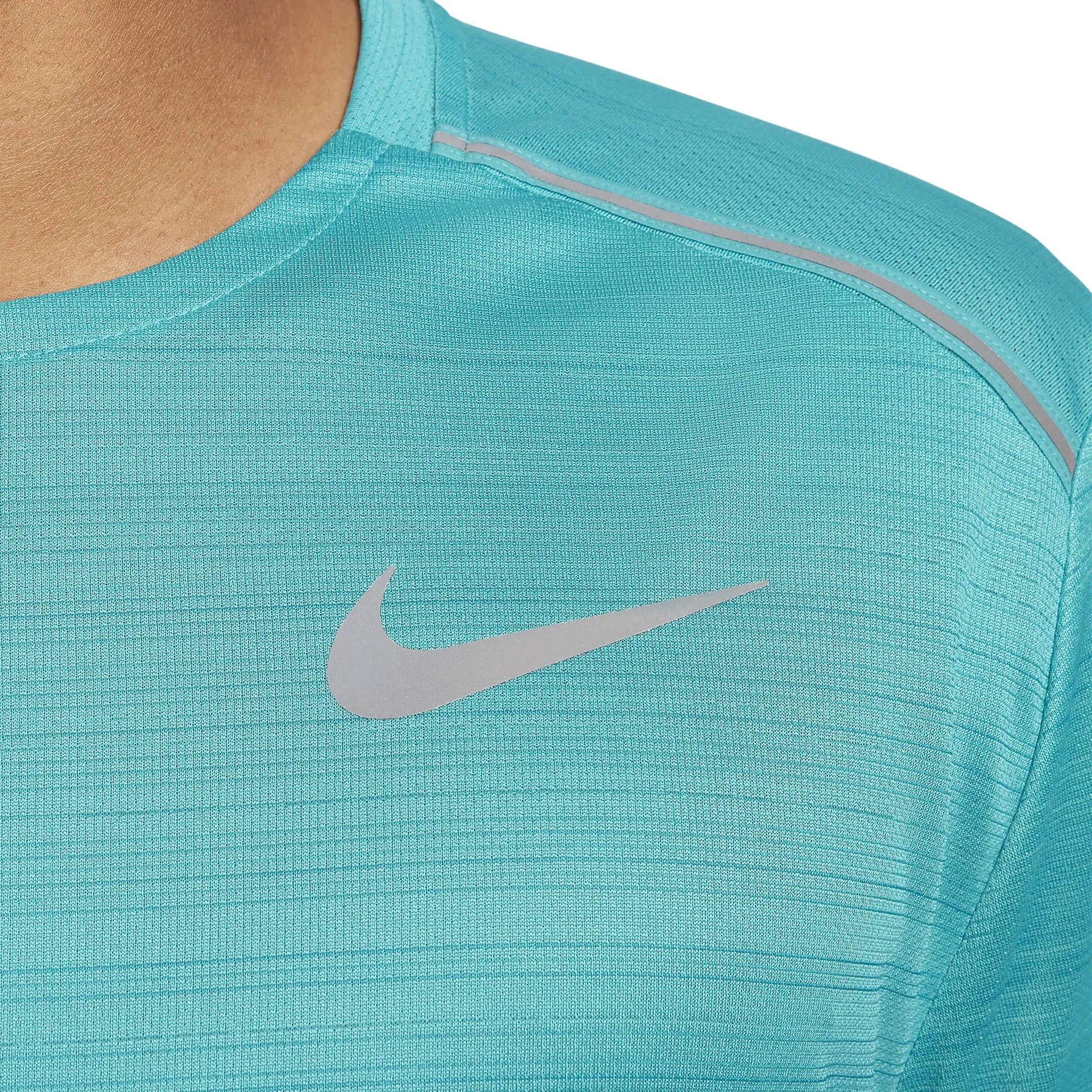 Nike Dri-FIT 1.0 University Blue Miler Running T Shirt