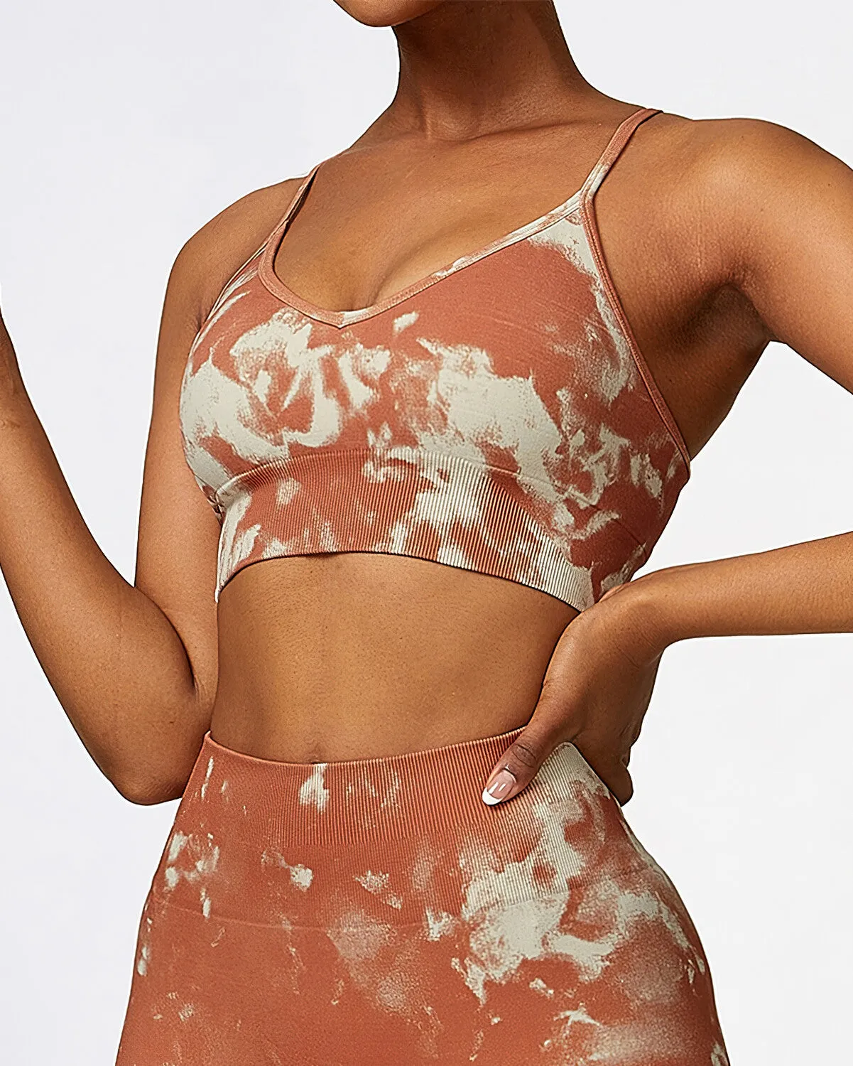 Nova Sports Bra - Brown